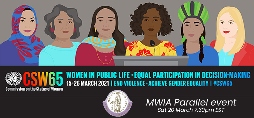 CSW65 MWIA Parallel Event – Women Doctors: Champions of Global Equality